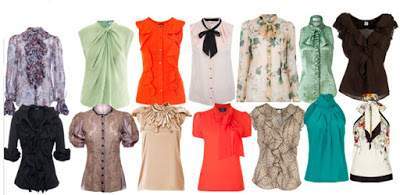 Исторические этапы совершенствования женской блузки